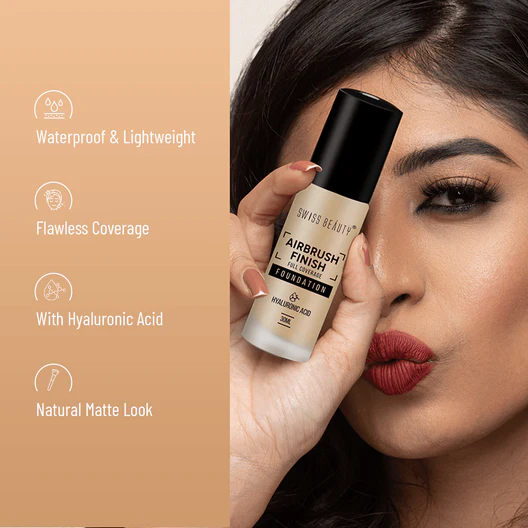 Swiss Beauty Airbrush Foundation: 30% OFF