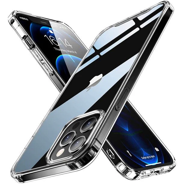 RhinoGuards Minimal Ultra Thin Clear Non Yellowing Shockproof Case. Buy1 Get1